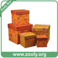 Printed Cardboard Paper Boxes / Rigid Nesting Gift Box